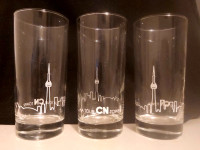CN Tower Glasses Set of 3