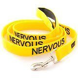 "NERVOUS" dog leashes