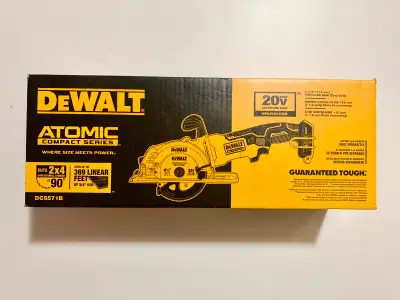DEWALT COMPACT CORDLESS CIRCULAR SAW, View more