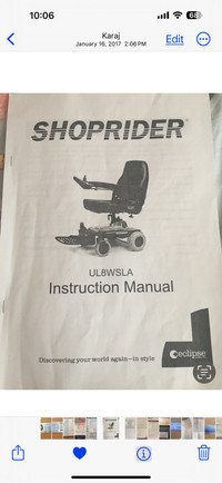 Used Power Chair