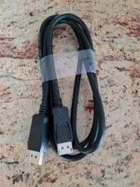 Display Port Cable - 5 Feet - Brand New