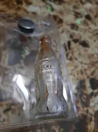 Très rare Mini Bouteille Coca-Cola Années 60