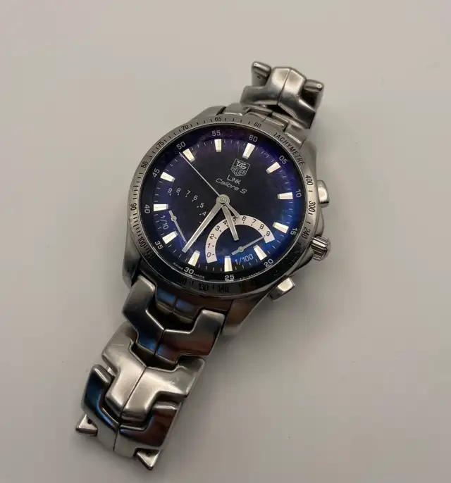 TAG Heuer Link Calibre S CJF7110.BA0592 Chronograph Men Watch in Jewellery & Watches in City of Montréal - Image 10