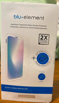 Tempered Glass Screen Protector for iPhone 12 & 13 (Blu Element)