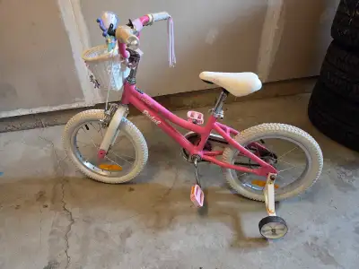 Kids bike with trainer wheels, View more