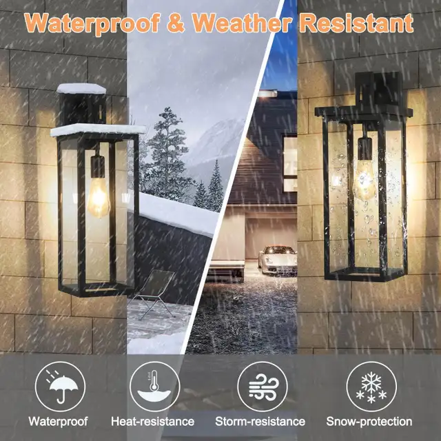NEW: Large outdoor wall sconce, 50.8 cm63234833477379122
