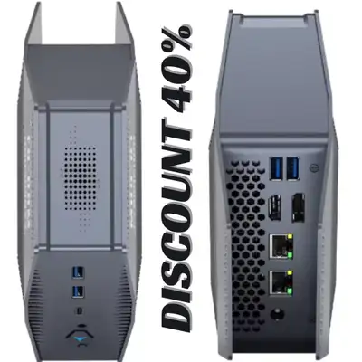 Gaming Mini PC Intel Core i9 12900H WIFI6 Type-C HD DP 2*DDR4 NV, View more
