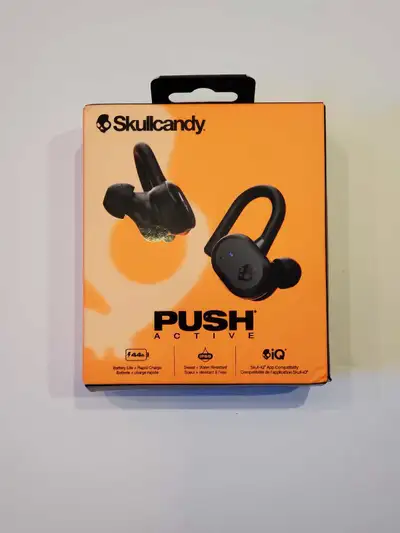 New Skullcandy Push Active Wireless Bluetooth  Ear Buds., View more