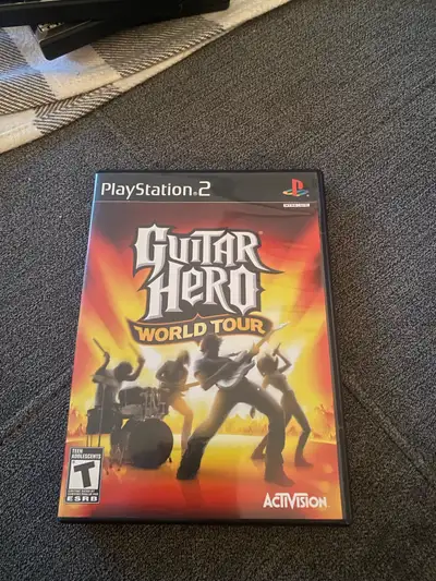 Playstation2 guitar hero. Used good!, View more