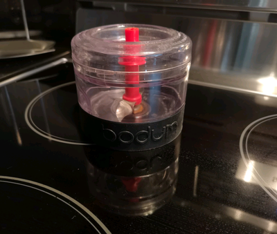 BODUM GRINDER/chopper immersion blender attachment $10, View more