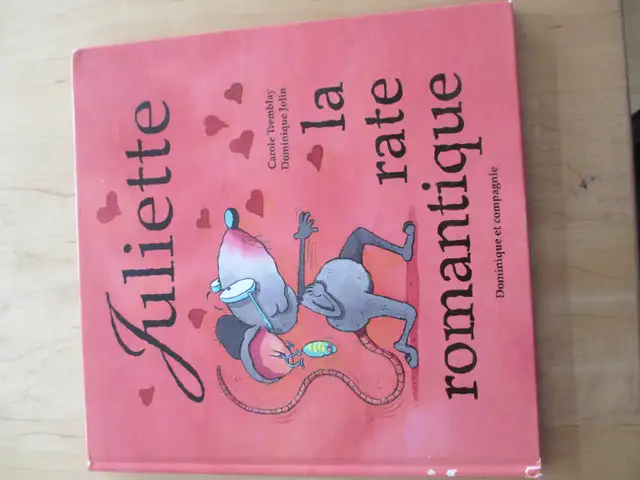 Livre pour enfants; Juliette la rate romantique (b224) in Children & Young Adult in City of Montréal - Image 2