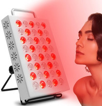 Red-Light-Therapy-Device, Rikimxin 45W 225 LEDs Panel Deep 660nm