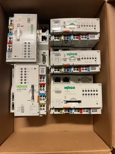 5 PLCs and 3 SIZE HMIs - Wago, Siemens and Beijer, View more
