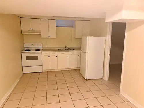 1 bedroom basement apartment, separate entrance, laundry, tv, internet, apartment has kitchen, livin...