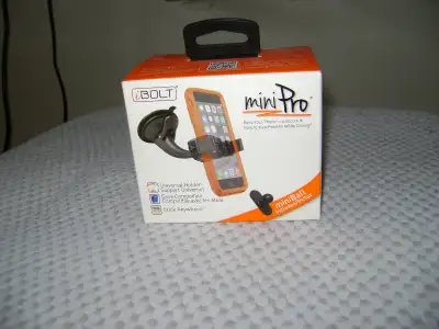 iBOLT miniPro cell phone Window dash car mount  BRAND NEW, View more