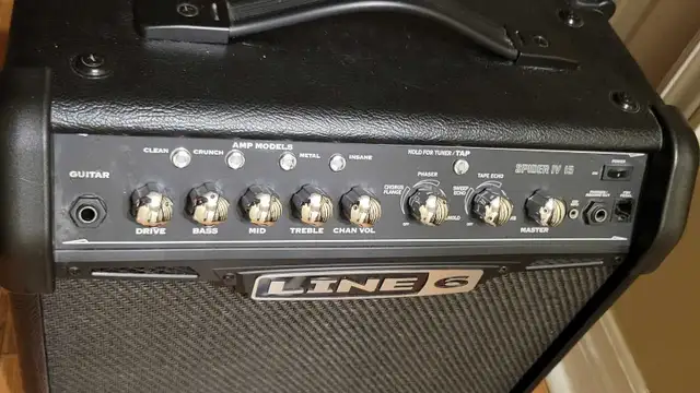 Line 6 Spider IV 15 Modeling combo amplifier Effects63234473938051122