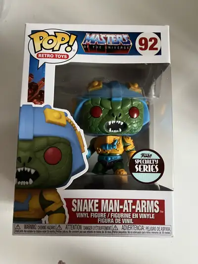 Funko Pop! Snake Man-At-Arms #92 (Funko Specialty Series), View more