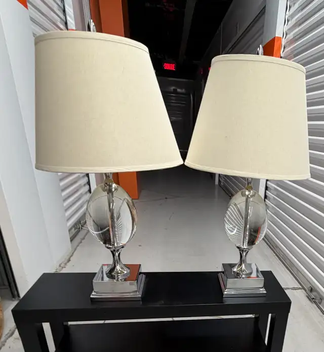 glass lamps in Indoor Lighting & Fans in Longueuil / South Shore - Image 2