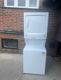 Like new Ge “27” 2 in 1 washer and dryer for sale 