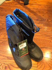 Kid Size 3 Columbia & 4 kamik winter snow waterproof boots - new