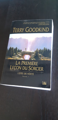 Romans L'épée de vérité de Terry Goodkind, tomes 1 et 2