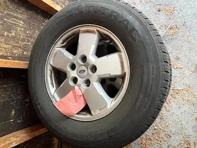 4 new summer tires with new rims. Pick up in North West Mississauga.