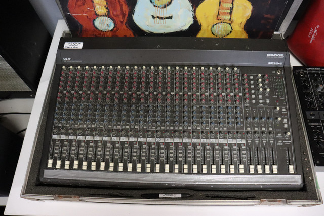 Mackie 24 Channel Mixer in case in Pro Audio & Recording Equipment in Saint John - Image 3