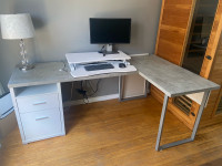 Desk L-shaped