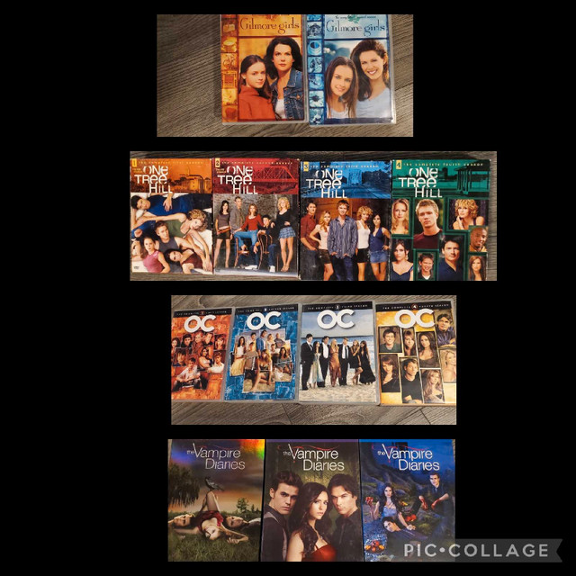TV Seasons - Gilmore Girls, One Tree Hill, OC, Vampire Diaries in CDs, DVDs & Blu-ray in Stratford