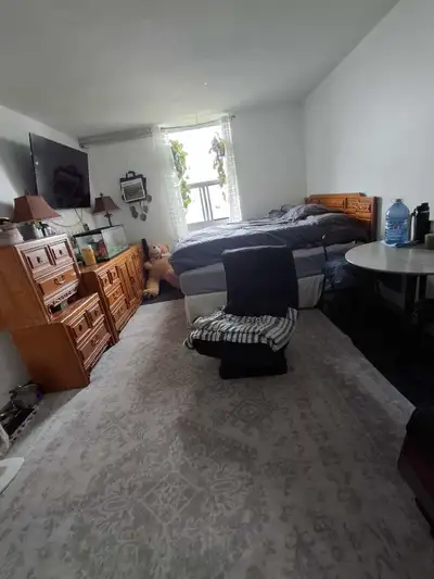 VERY LARGE MASTER BEDROOM Suitable for 2 people. Includes kingsize bed,TV,bar refrigerator,coffee ma...