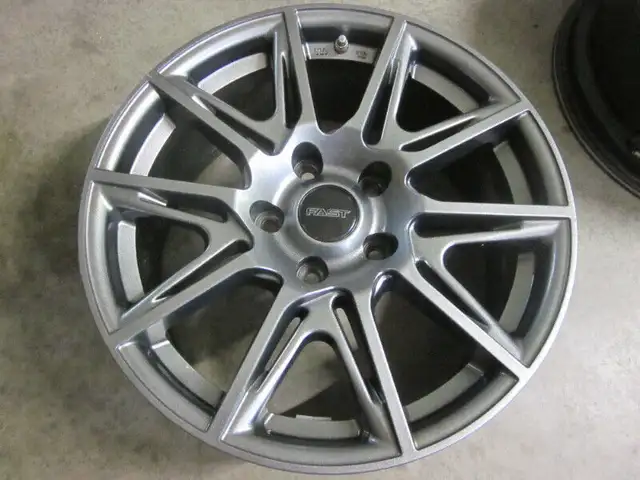 Aluminun & steel rims, center bore, machinist, 225-55-R18 98H in Tires & Rims in Bridgewater - Image 4