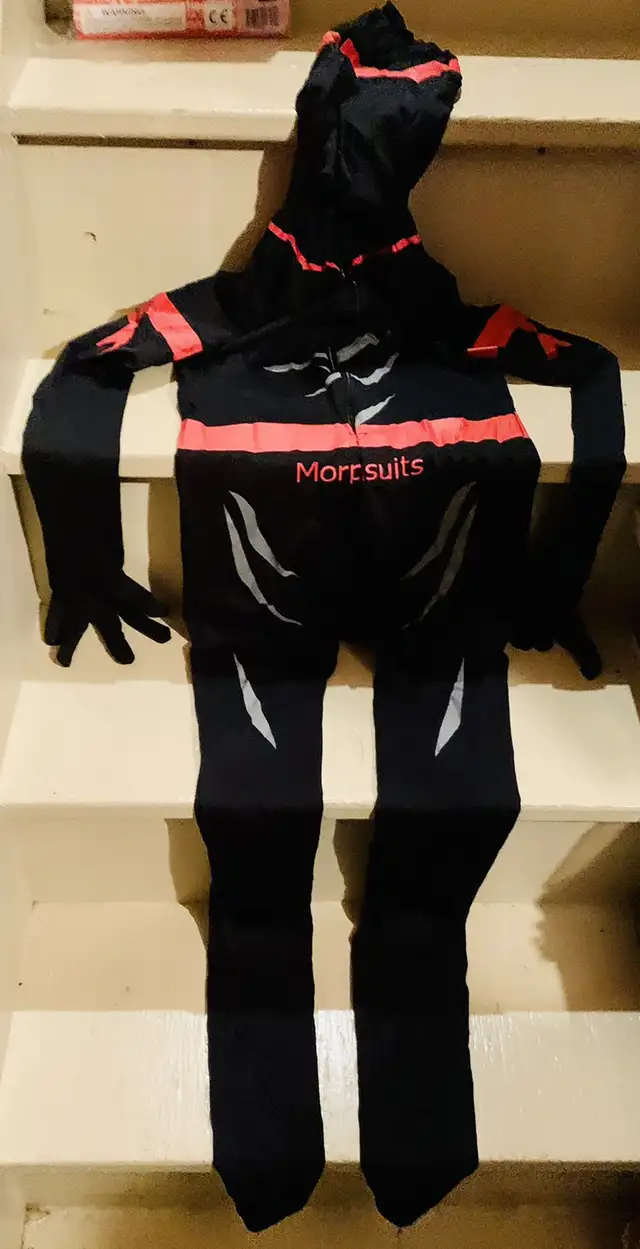 Kids Halloween Ninja Morph Suit Costume Size Large 12 in Costumes in Calgary - Image 8
