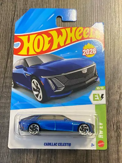 Hot Wheels Cadillac Celestiq blue , View more