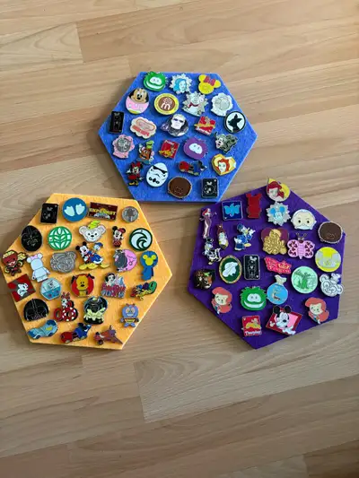 Added more Authentic Disney Pins $5 each firm, View more