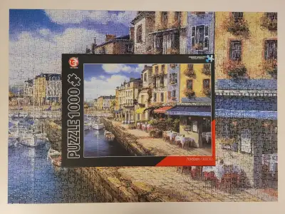 Casse-tête 1000 mcx. - Restaurants au bord du quai, View more