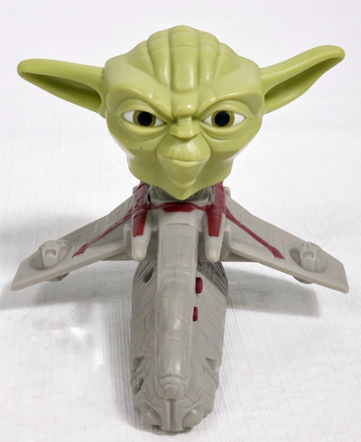 Star Wars Clone Wars McDonalds HappyMeal Yoda #7 Bobblehead 2008, View more