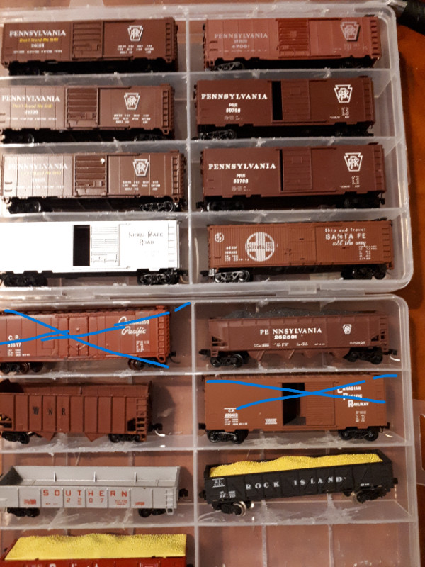 52  N Scale Freight Cars various manufactures in Hobbies & Crafts in St. Catharines - Image 4