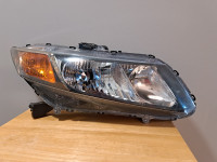 2012 Honda Civic Left & Right Headlight Assembly
