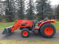 Kioti NX6010 tractor and Loader