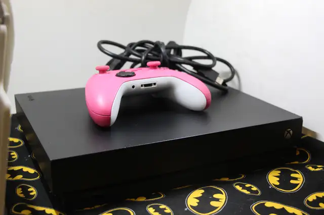 Xbox One X with Pink Controller (#17166) in XBOX One in City of Halifax - Image 5