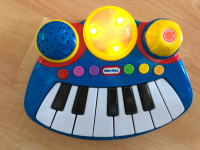 Toy Little Tikes Pop Tunes Musical Blue Piano Keyboard $30, used