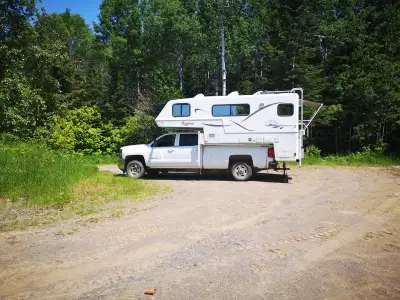 For sale. 2003 Bigfoot truck camper. ( camper only). Model number 25c10.6e. $16,500.00. Call or text...