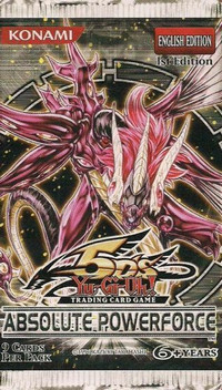 Yugioh: Aboslure Powerforce 1st Edition Booster Packs