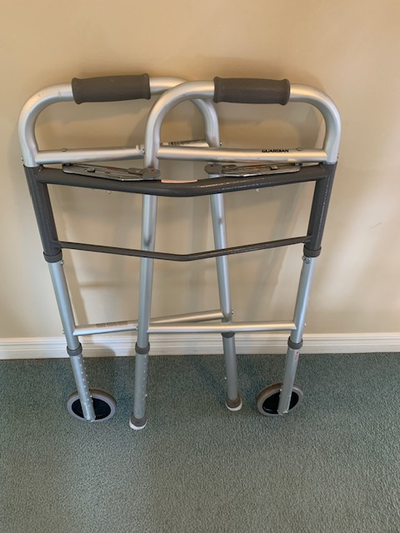 Guardian medical 2-wheel walker, View more