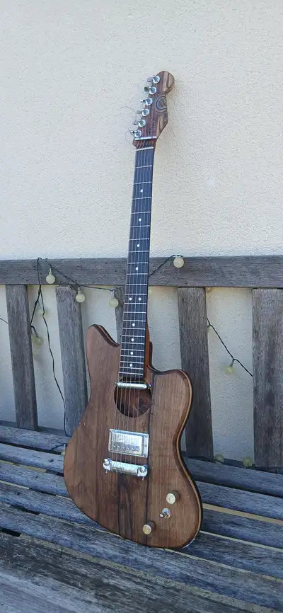 Custom-built electric guitar, View more