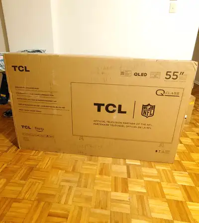 55" inch smart TV TCL (BNIB), View more