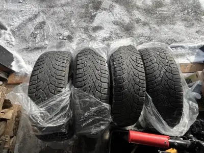 I am selling a set of four used General Tire Altimax Arctic 12 winter tires ( no rims), size 215/65R...