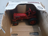 Die-cast farmall cub tractor