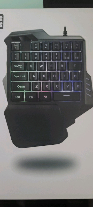One Handed Mechanical Gaming Keyboard - Amherst in Other in Moncton