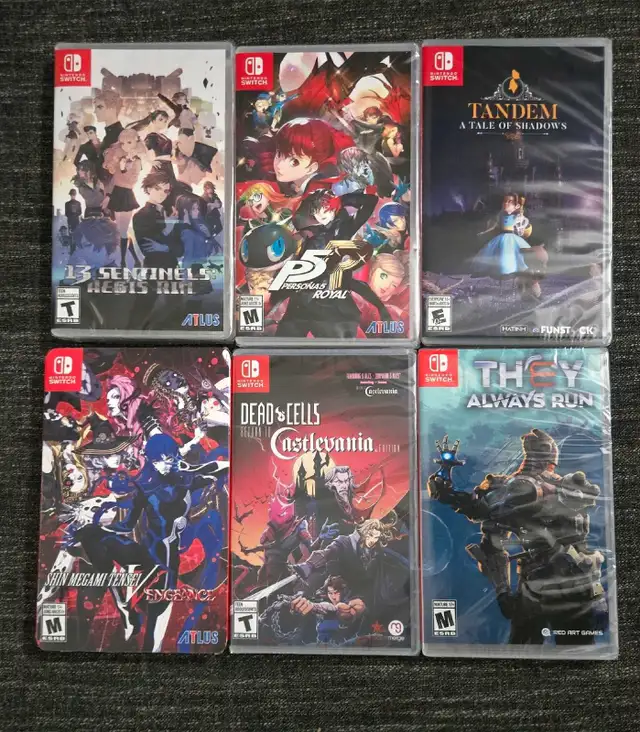 Brand New Switch Games63660945363715120